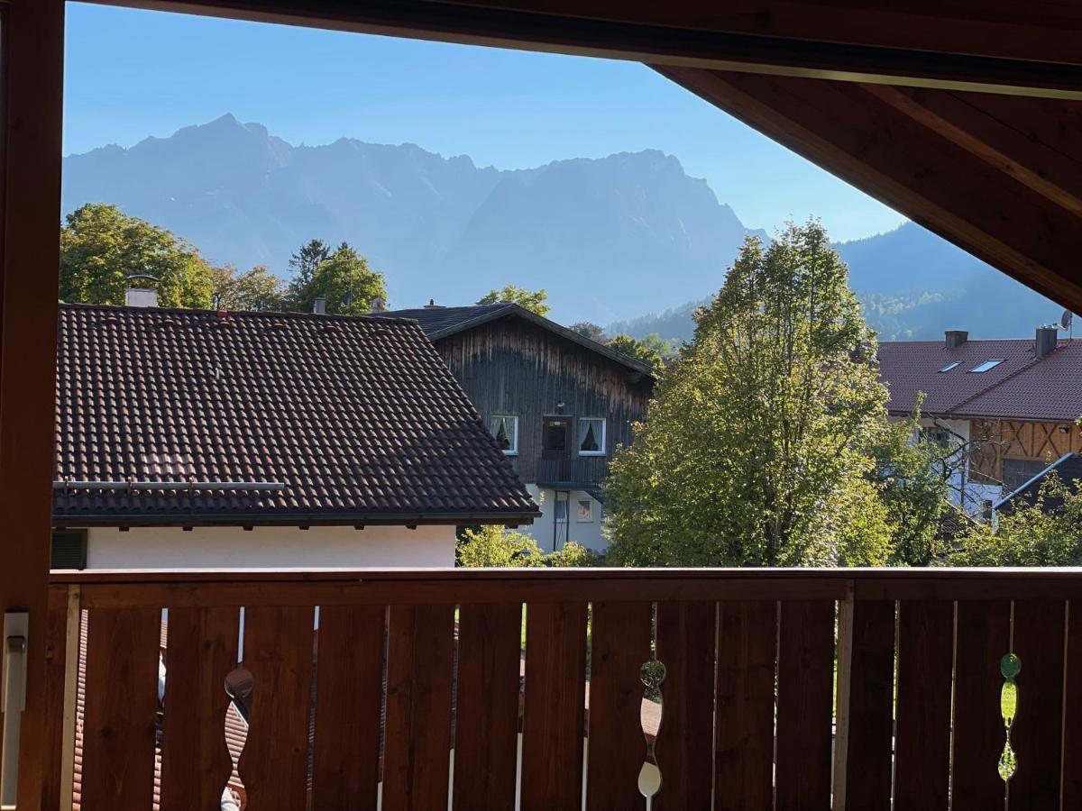 Dachgeschosswohnung Mit Traumhaftem Zugspitzblick Bei Garmisch Farchant Exteriér fotografie