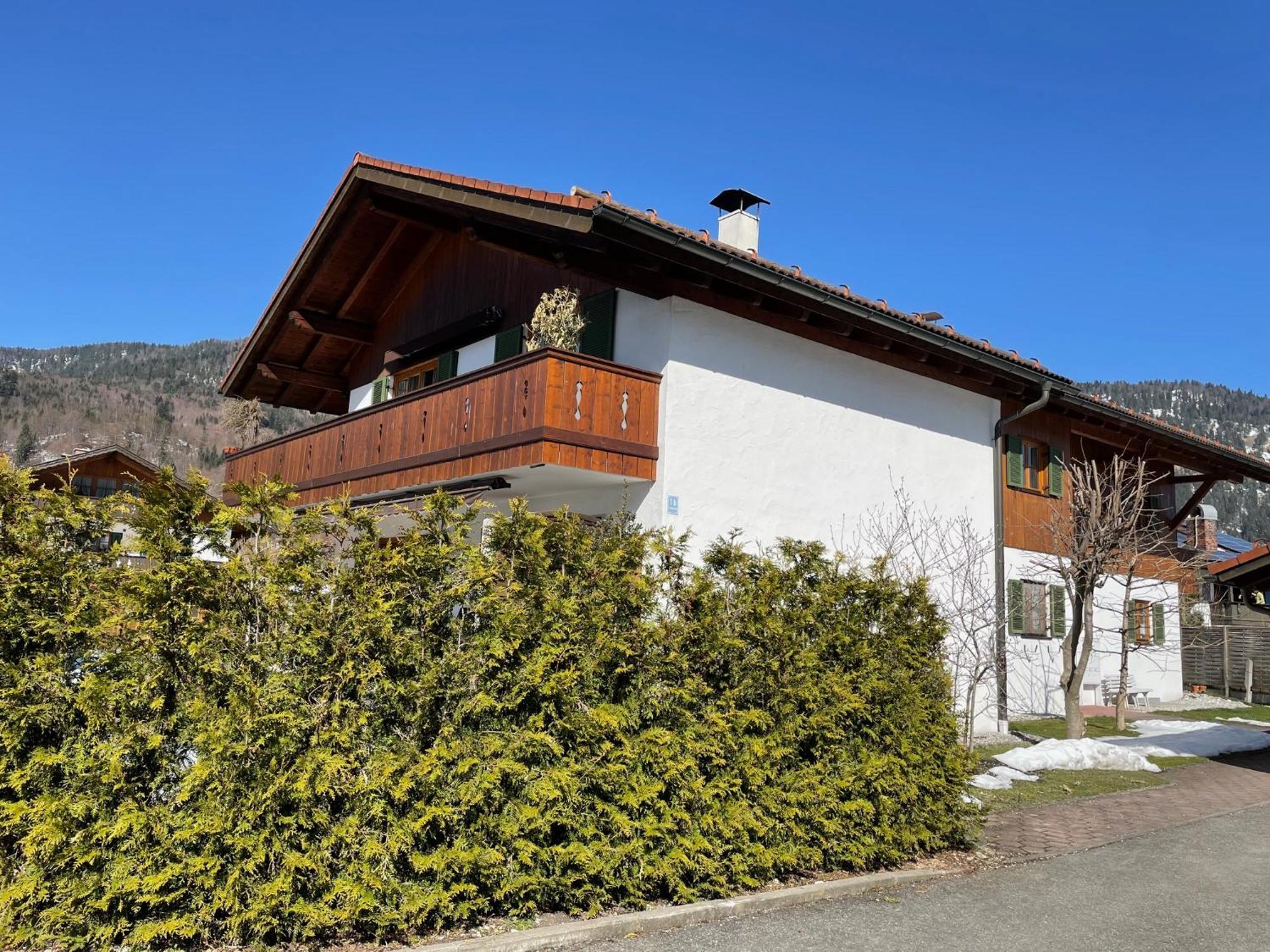 Dachgeschosswohnung Mit Traumhaftem Zugspitzblick Bei Garmisch Farchant Exteriér fotografie